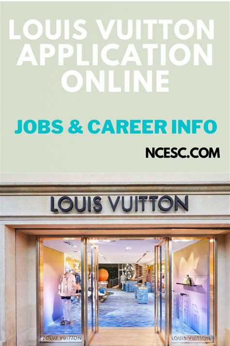 solicitereen bij louis vuitton|Louis Vuitton career path.